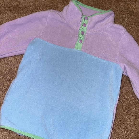 Pulse Lavender and Mint Toddler Pullover - Picture 3 of 5